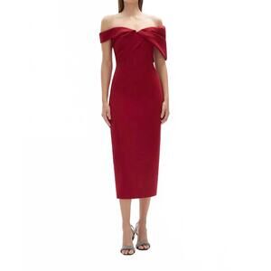 NEW RACHEL GILBERT mattie dress in red